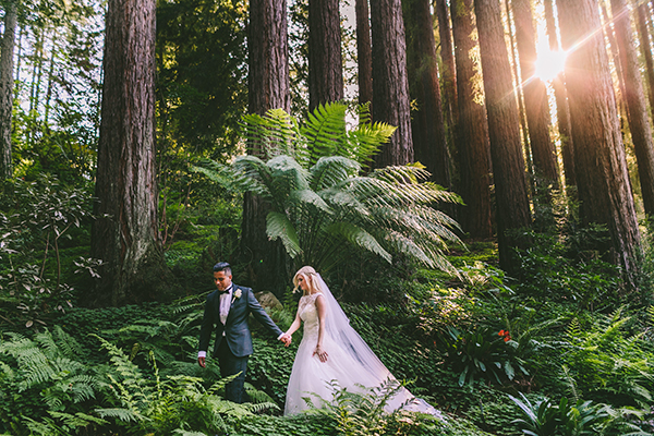 Fairytale woodland wedding | Naomi & Bryan