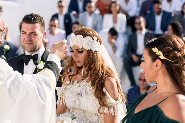 Elegant Mykonos wedding