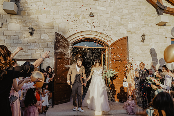 Lovely fall wedding in Limassol with romantic details │ Christiana & Solonas