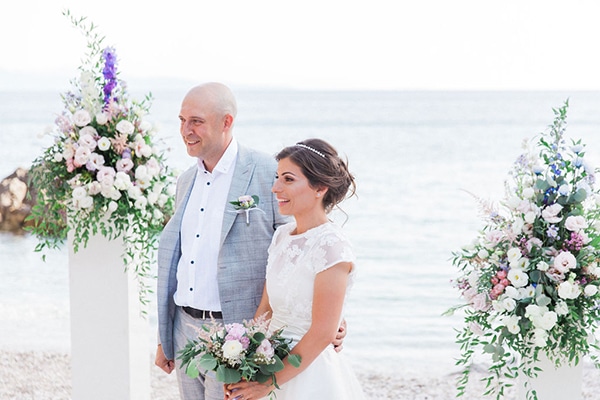 Romantic beach elopement in Lefkada island ǀ Nadya & Kosyo